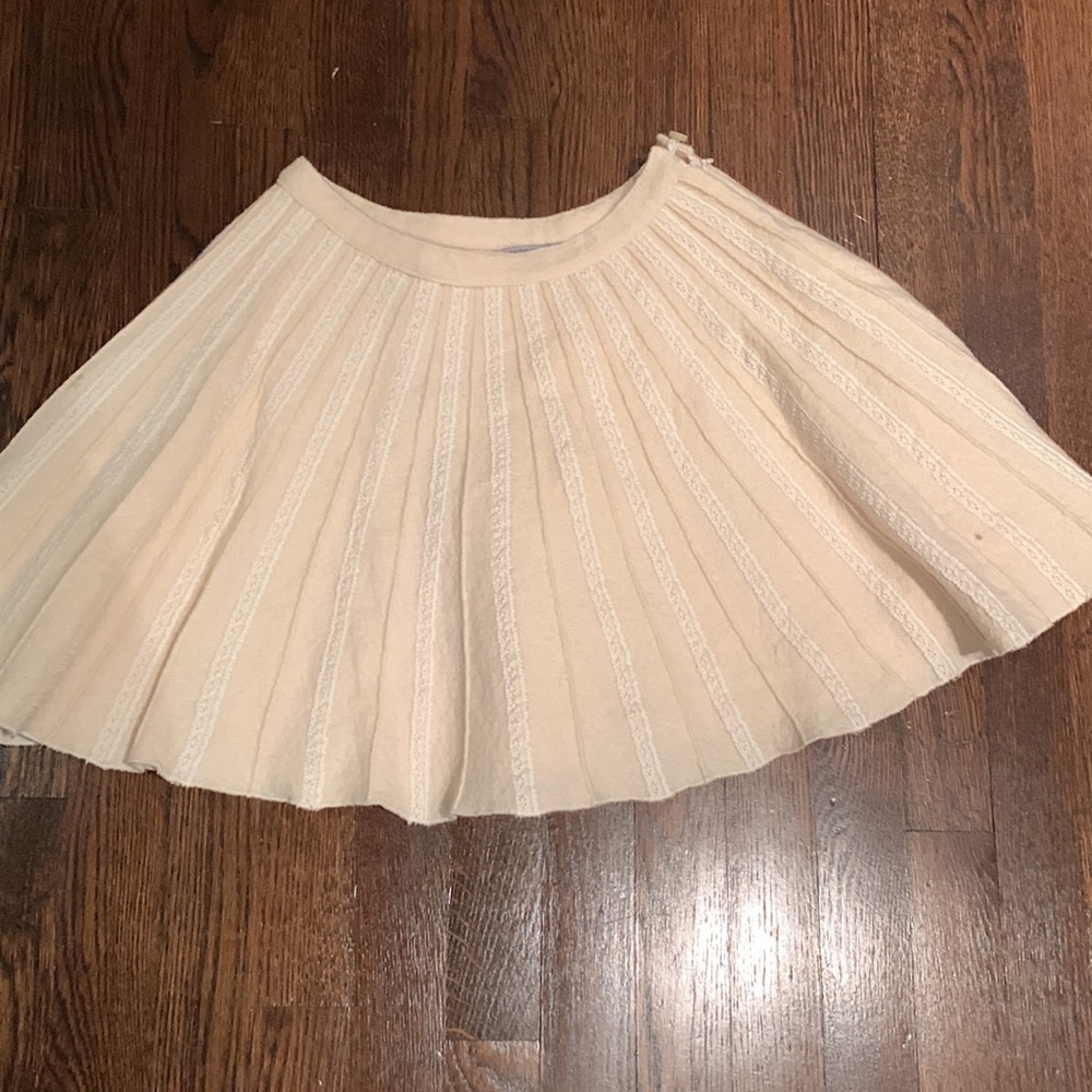 Ermanno Scervino girls formal pleated skirt